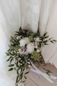 Créations de fleurs fraîches pour mariage