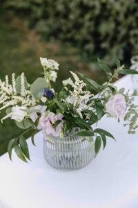 Créations de fleurs fraîches pour mariage