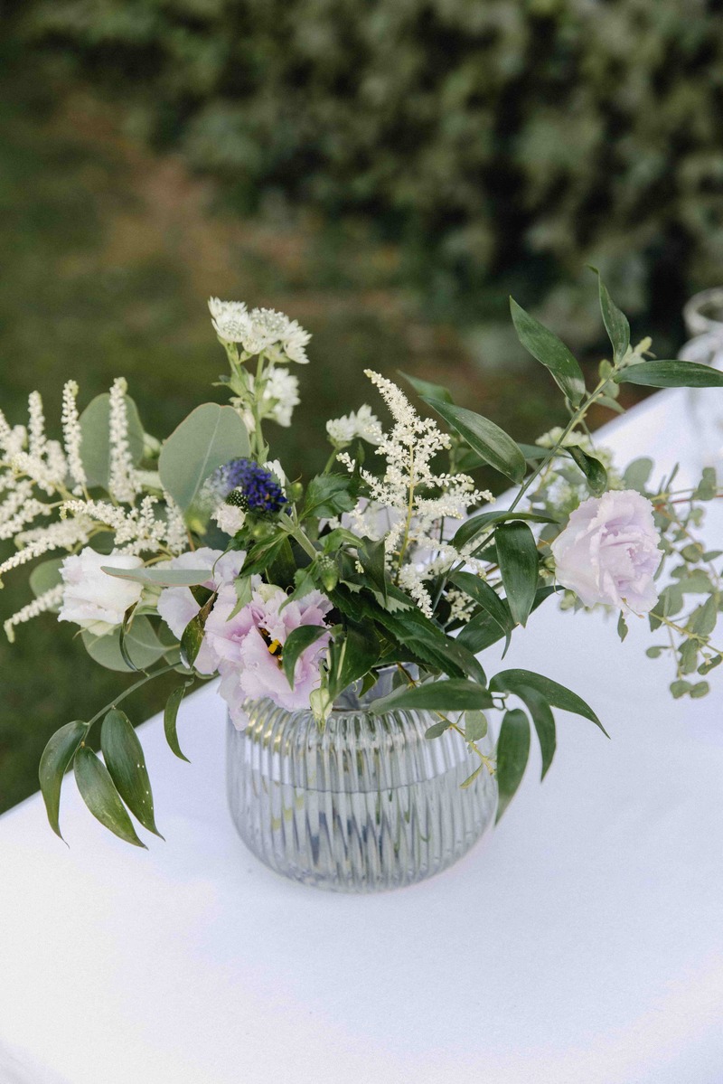 Créations de fleurs fraîches pour mariage
