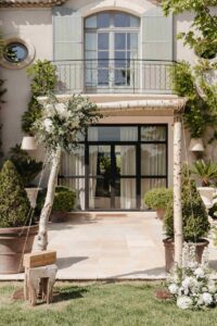 Créations de fleurs fraîches pour mariage