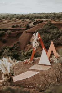 Séance photo fleurs séchées au Canyon Du Diable sur Terre Rouge