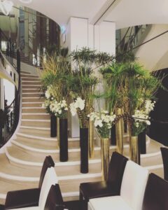 Créations fleurs de fraîches pour évènements privés