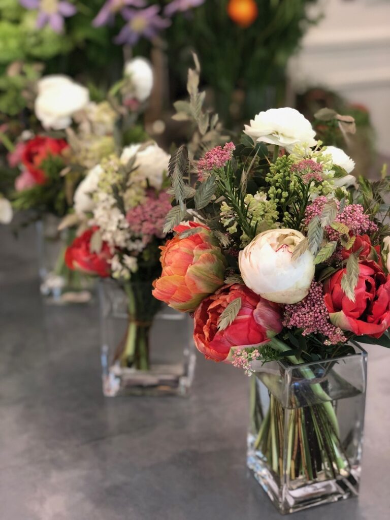 Créations fleurs de fraîches pour évènements privés