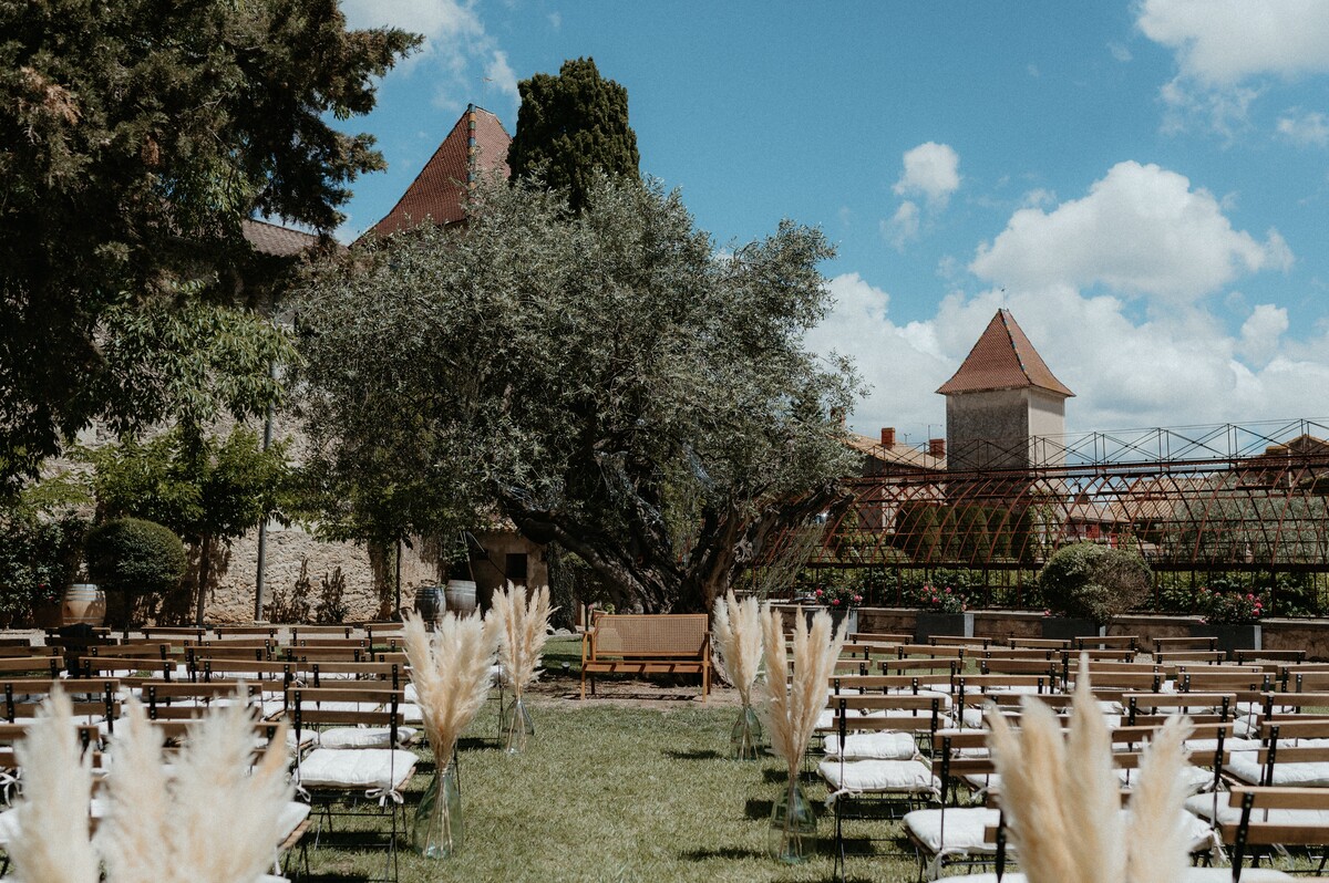 Mariage de Camille et Romain – Château Paraza